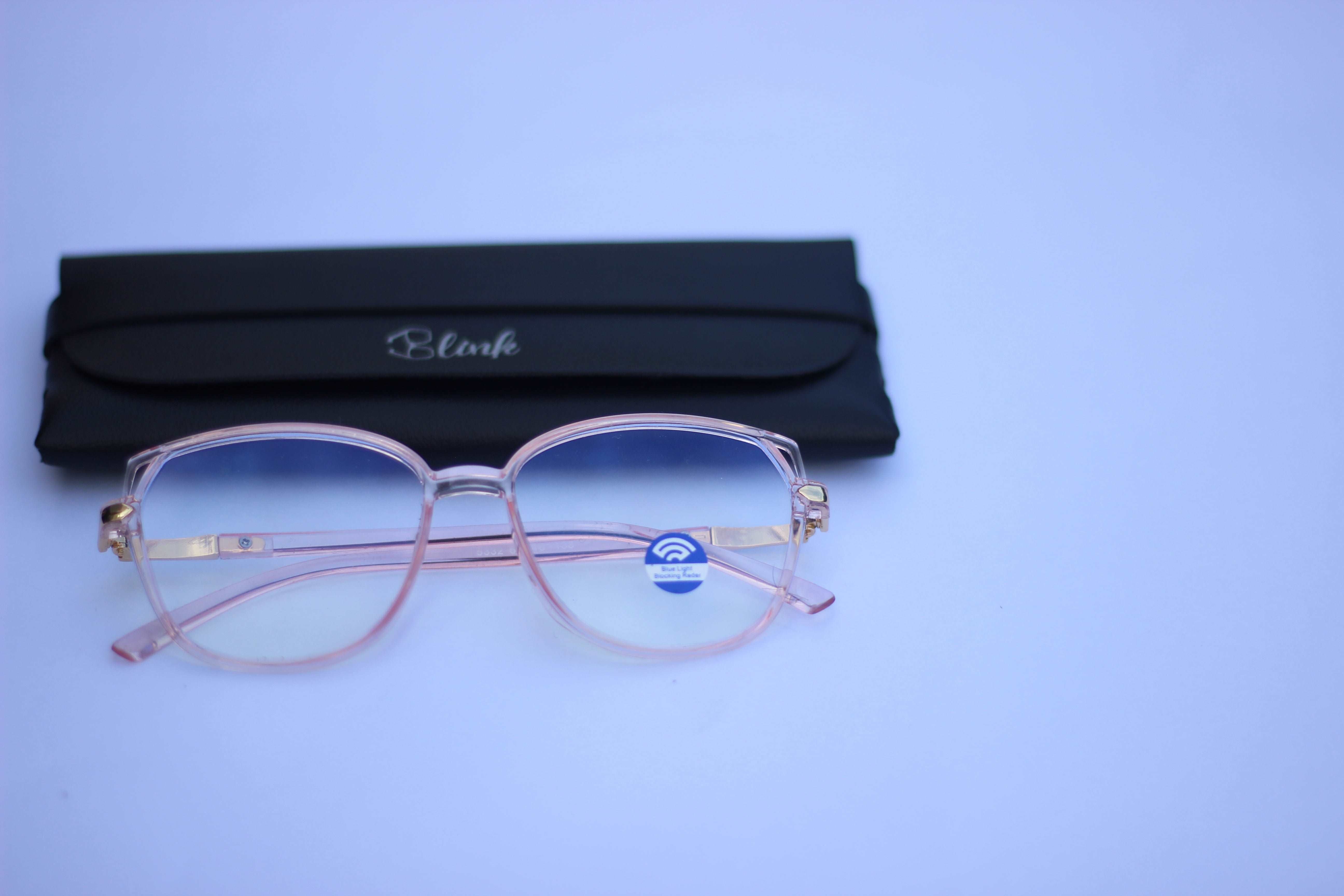 Code 135 Blue Light Blocking Screen Glasses with Classic Frame Design