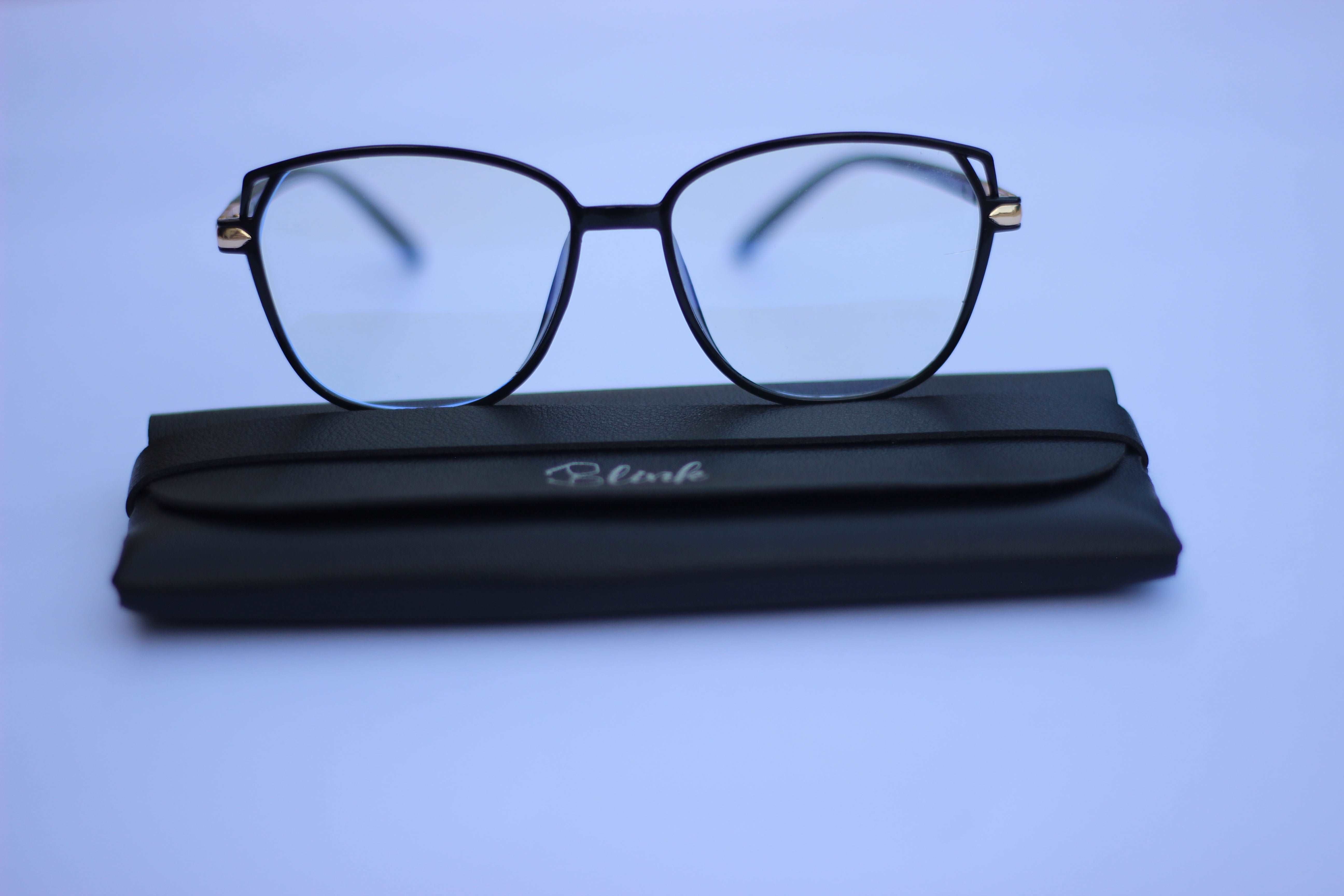 Code 135 Blue Light Blocking Screen Glasses with Classic Frame Design