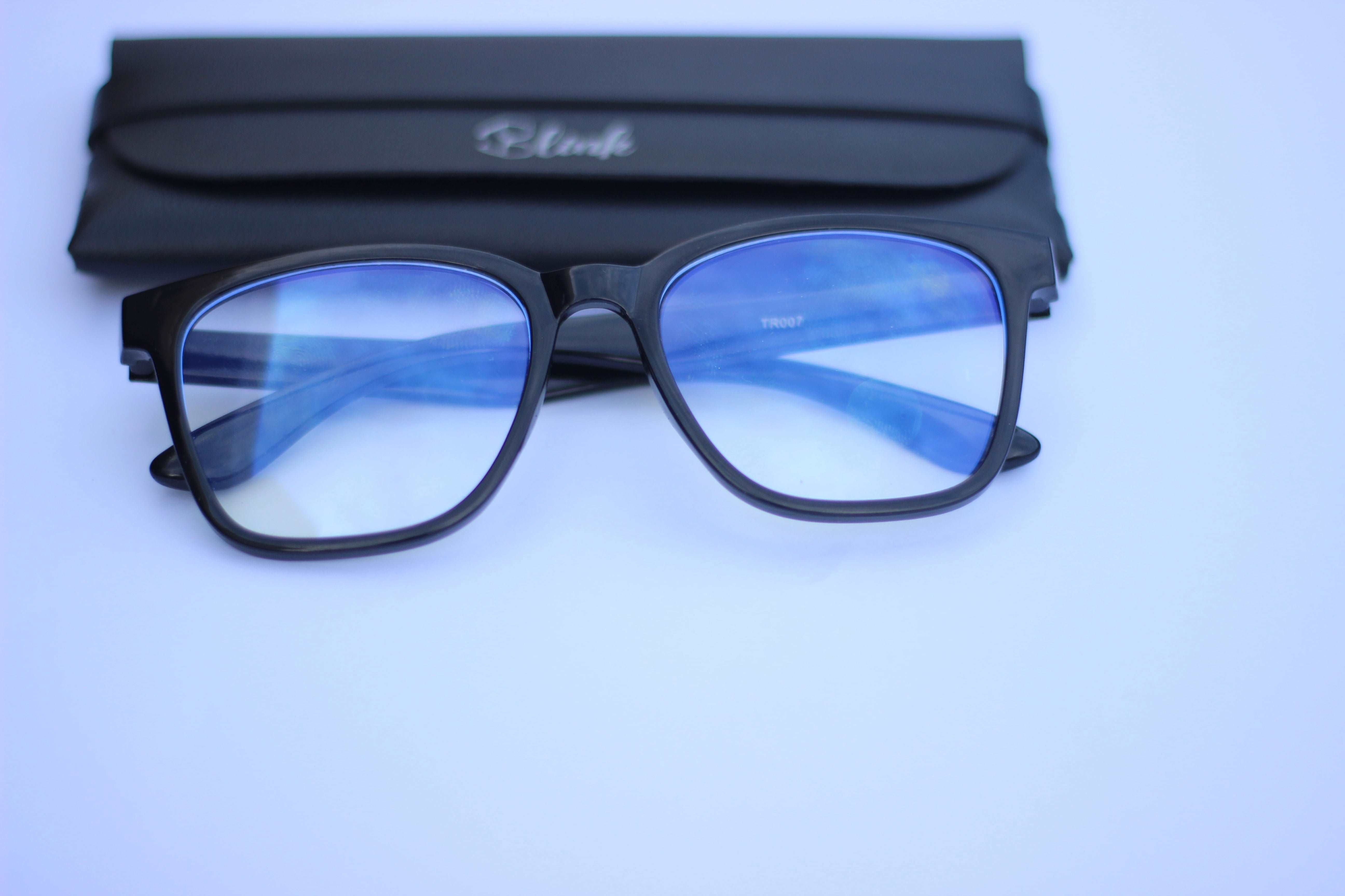 T07 Blue Light Blocking Screen Glasses with Classic Frame Design