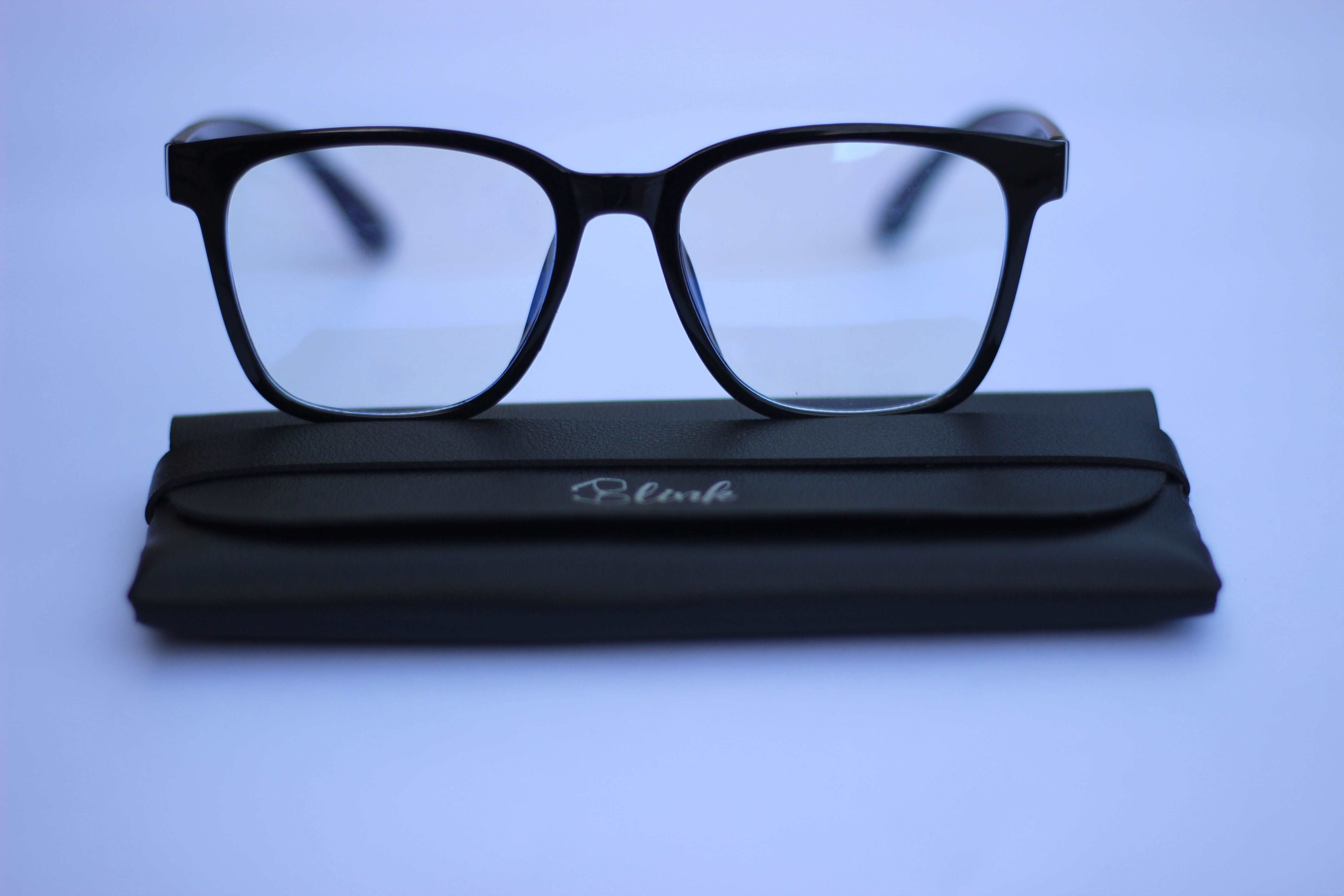 T07 Blue Light Blocking Screen Glasses with Classic Frame Design