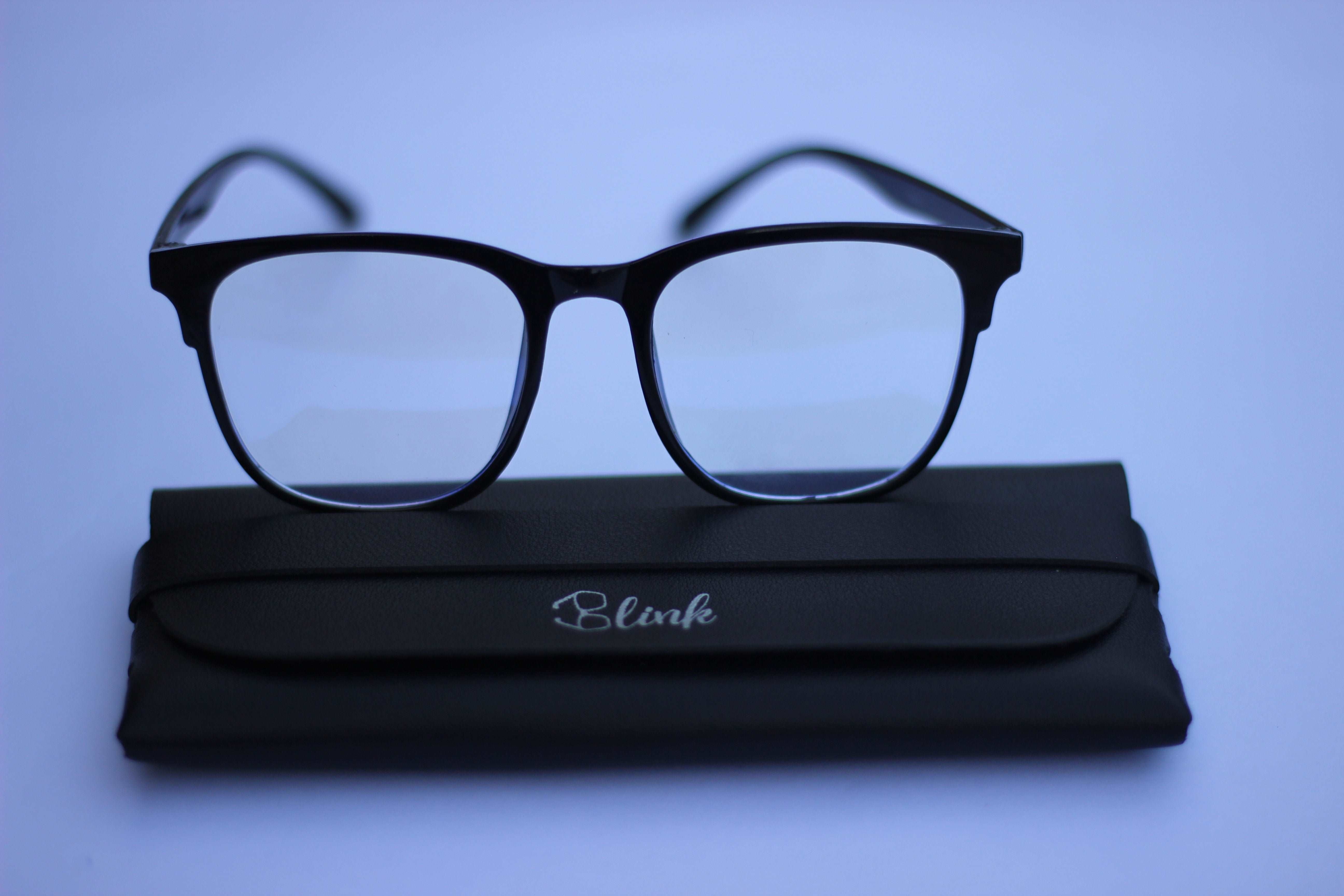 T07 Blue Light Blocking Screen Glasses with Classic Frame Design